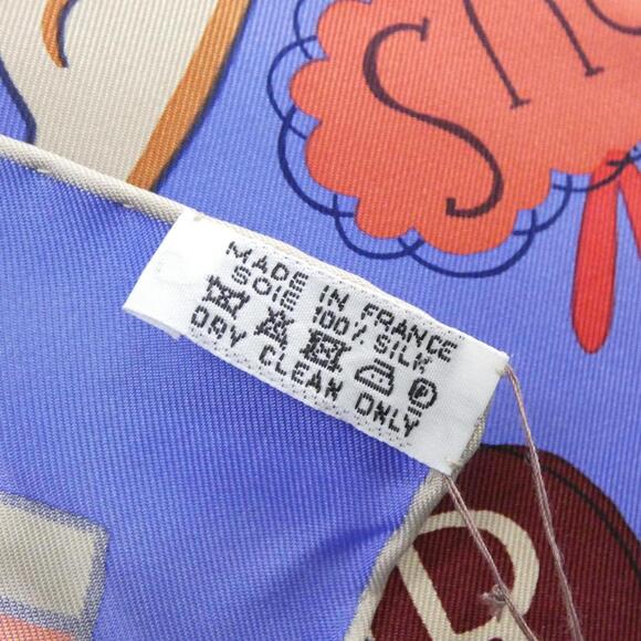 HERMES Authentic Purple Scarf - Picture 3 of 3